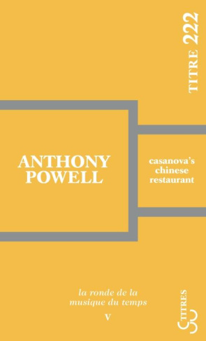 La ronde de la musique du temps Tome 5 : Casanova's chinese restaurant
