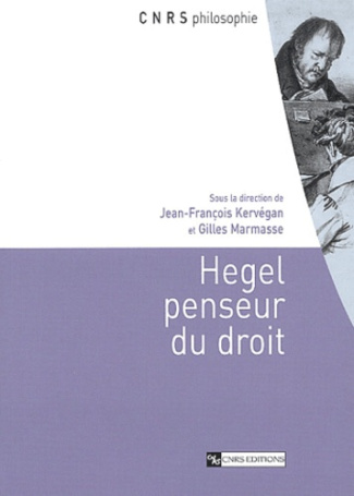 Hegel penseur du droit