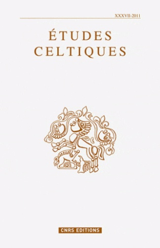 Etudes celtiques N° 37/2011