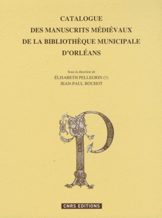 Catalogue des manuscrits de la bibliothèque municipale d'Orléans