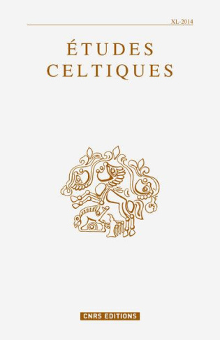 Etudes celtiques N° 40/2014