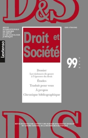 Droit et société/99/Les violences du genre à l'épreuve du droit
