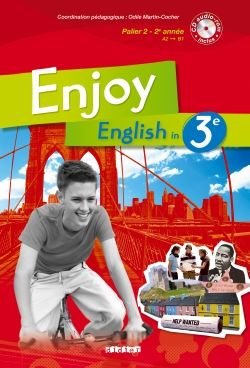 Enjoy English in 3e Palier 2 - 2e Année. Avec 1 CD audio