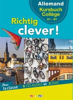 Allemand collège. Avec 6 CD audio   3 DVD