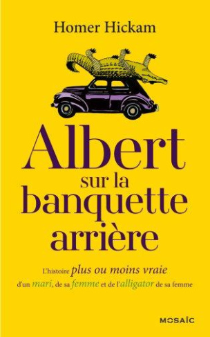 Albert sur la banquette arrière