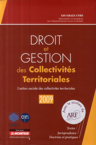 L'action sociale des collectivités territoriales. Edition 2009