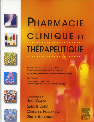 Pharmacie clinique et thérapeutique