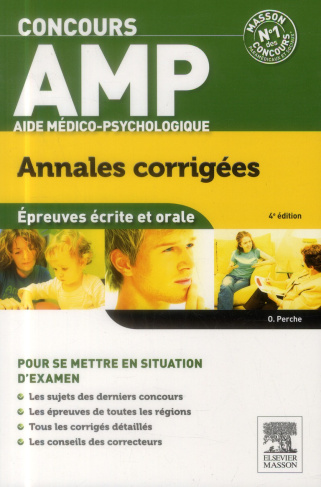 Concours aide médico-psychologique. Annales corrigées épreuves écrite et orale, 4e édition