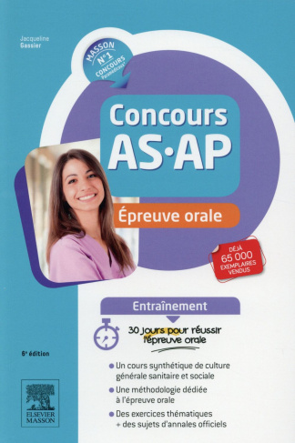 Concours AS/AP épreuve orale. 6e édition