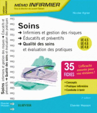Soins infirmiers et gestion des risques, Soins éducatifs et préventifs, Qualité des soins et évaluat