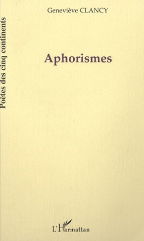 Aphorismes. Avec 1 CD audio