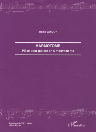 Harmotome. Pièce pour guitare en 5 mouvements