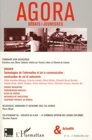 Agora Débats/Jeunesse N° 46, 4e trimestre 2007