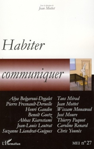 MEI N° 27/2007 : Habiter, communiquer