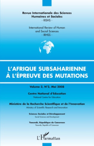 Revue internationale des sciences humaines et sociales Volume 2 N° 2, Mai 2008 : L'Afrique subsahari