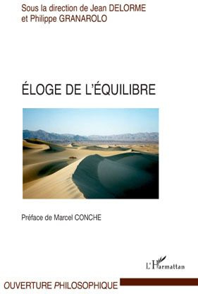 Eloge de l'équilibre