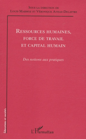 Ressources humaines, force de travail et capital humain. Des notions aux pratiques