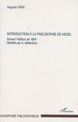 Introduction à la philosophie de Hegel. Suivant l'édition de 1864