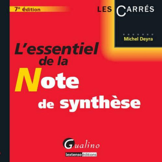 L'essentiel de la note de synthèse