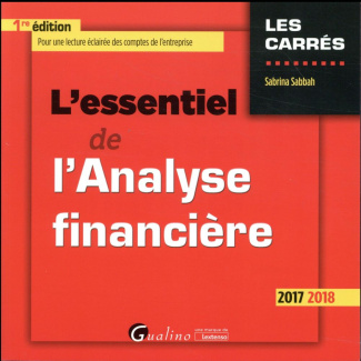 L'essentiel de l'analyse financière / 2017 - 2018