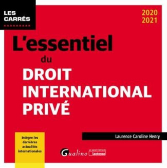 L'essentiel du droit international privé - 2020-2021