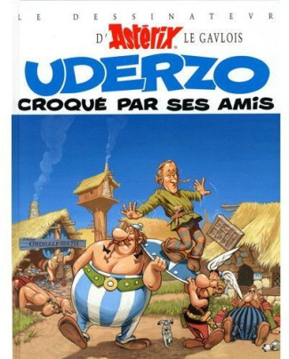 Uderzo croqué par ses amis