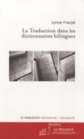 La traduction dans les dictionnaires bilingues