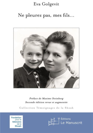 Ne pleurez pas, mes fils...