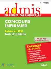 Concours infirmier - Entrée en IFSI. Tests d'aptitude