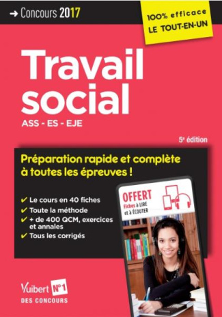 Concours Travail social ASS - ES - EJE. Edition 2017