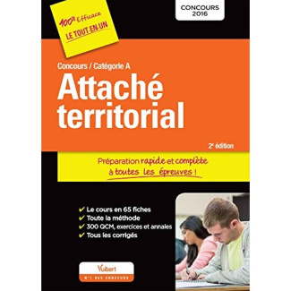 Attaché territorial, concours catégorie A. 2e édition