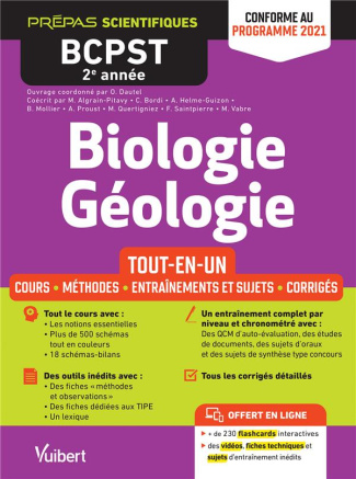Biologie-Géologie BCPST 2e année. Tout-en-un