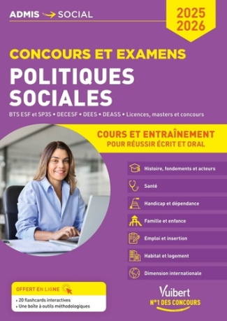 Politiques sociales. Cours et entraînement, Edition 2025-2026