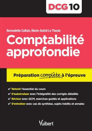 Comptabilité approfondie DCG 10. Préparation complète à l'épreuve