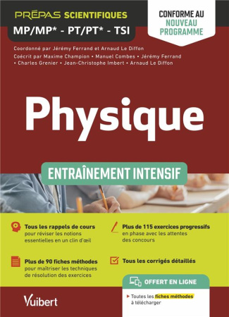 Physique MP/MP*-PT/PT*-TSI. Entraînement intensif