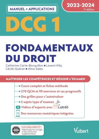 Fondamentaux du droit DCG 1. 5e édition