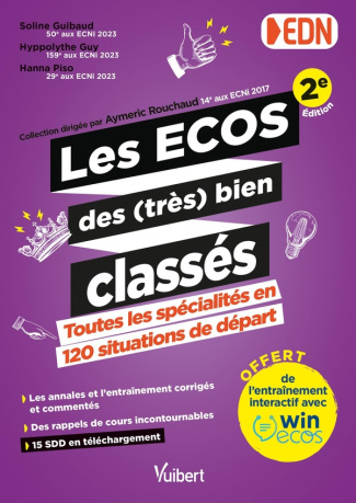 Les ECOS des (très) bien classés. 2e édition