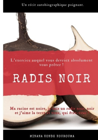 Radis noir. Je suis un radis noir, noir, j'aime la terre, et vous, êtes-vous ?