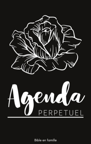 Agenda perpétuel. Planning avec versets bibliques