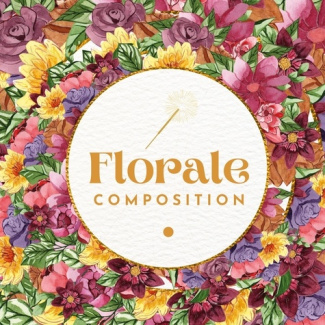 Livre de coloriage floral anti-stress pour adultes. 50 illustrations de compositions florales apaisa