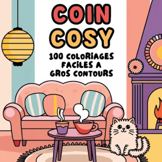 Coin Cosy. 100 coloriages faciles à gros contours