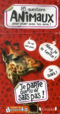 85 questions animaux pour jouer avec tes amis