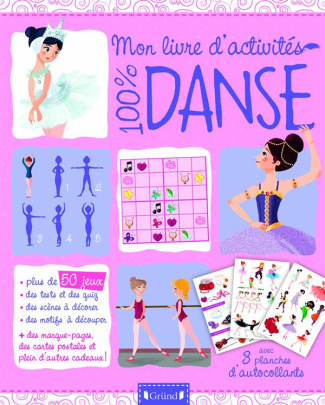Mon livre d'activités 100% danse