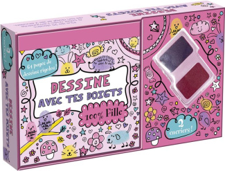 Dessine avec tes doigts. 100 % fille