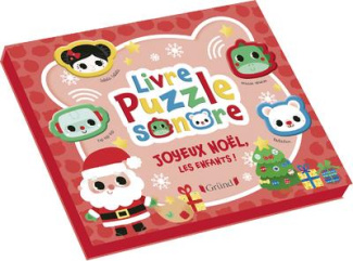 Livre puzzle sonore Joyeux Noël, les enfants !