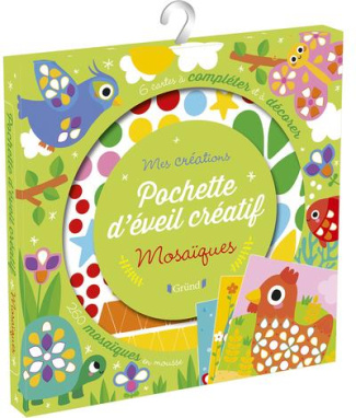 POCHETTE D'EVEIL CREATIF - MOSAIQUES