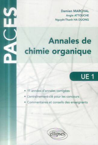 Annales de chimie organique UE 1