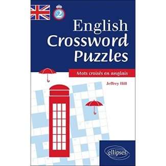 English Crossing Puzzles Level 2 intermédiaire. Mots croisés en anglais