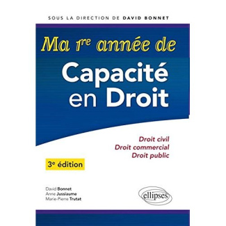 Ma 1re année de capacité en droit. 3e édition