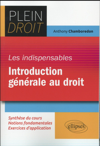 Les indispensables Introduction générale au droit